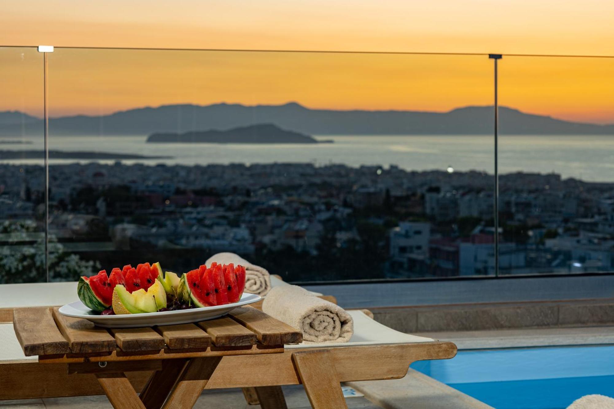 Karmilos Hill Villa Chania  Buitenkant foto