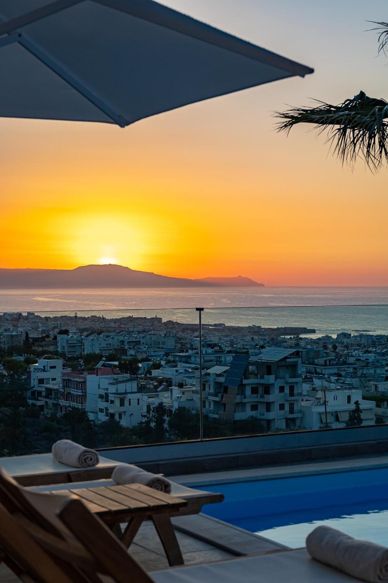 Karmilos Hill Villa Chania  Buitenkant foto