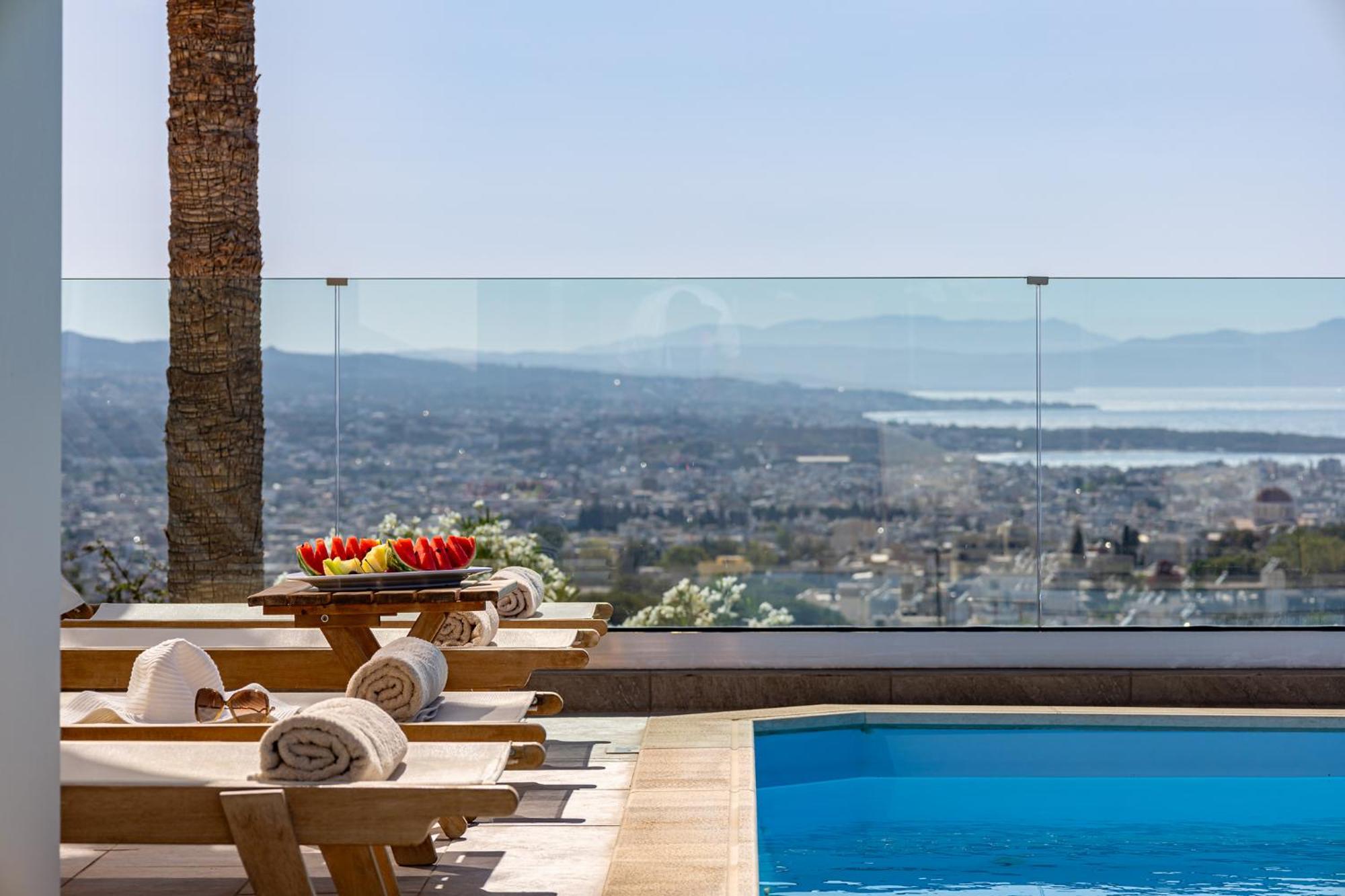 Karmilos Hill Villa Chania  Buitenkant foto