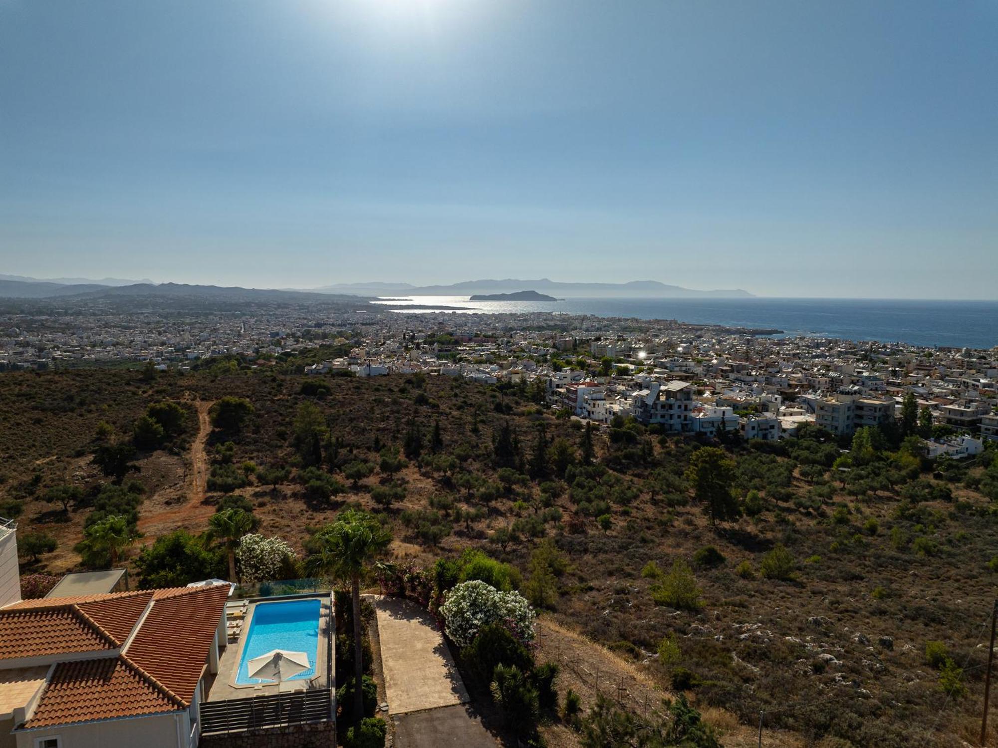 Karmilos Hill Villa Chania  Buitenkant foto