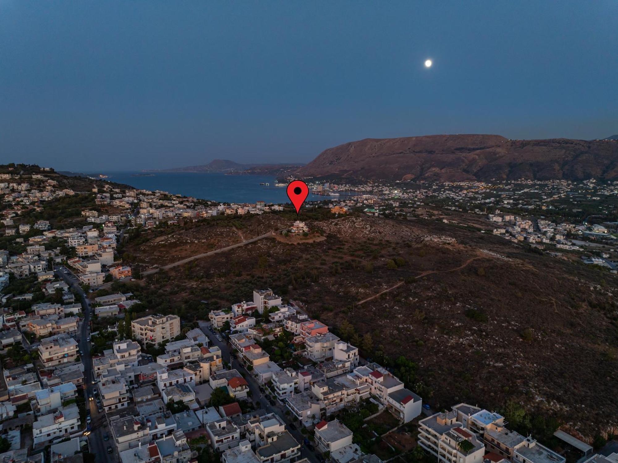 Karmilos Hill Villa Chania  Buitenkant foto