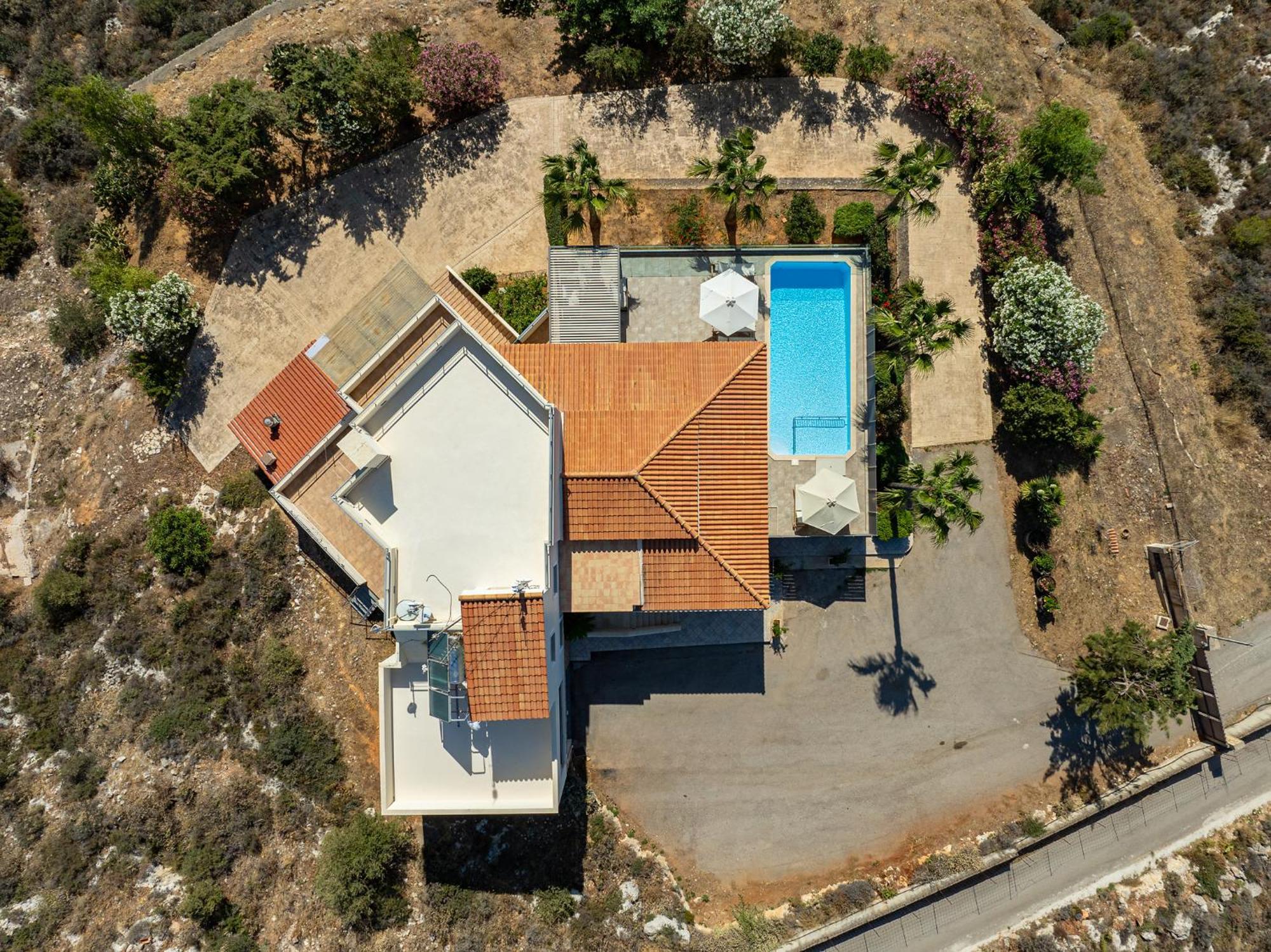 Karmilos Hill Villa Chania  Buitenkant foto