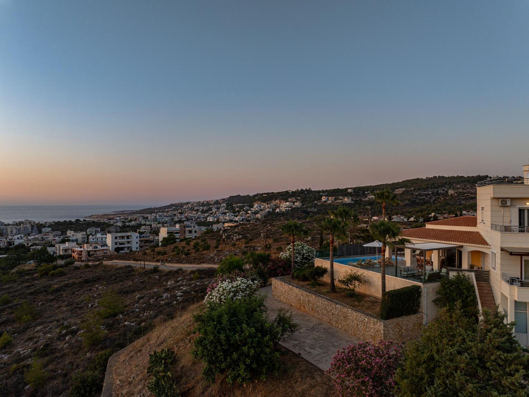 Karmilos Hill Villa Chania  Buitenkant foto