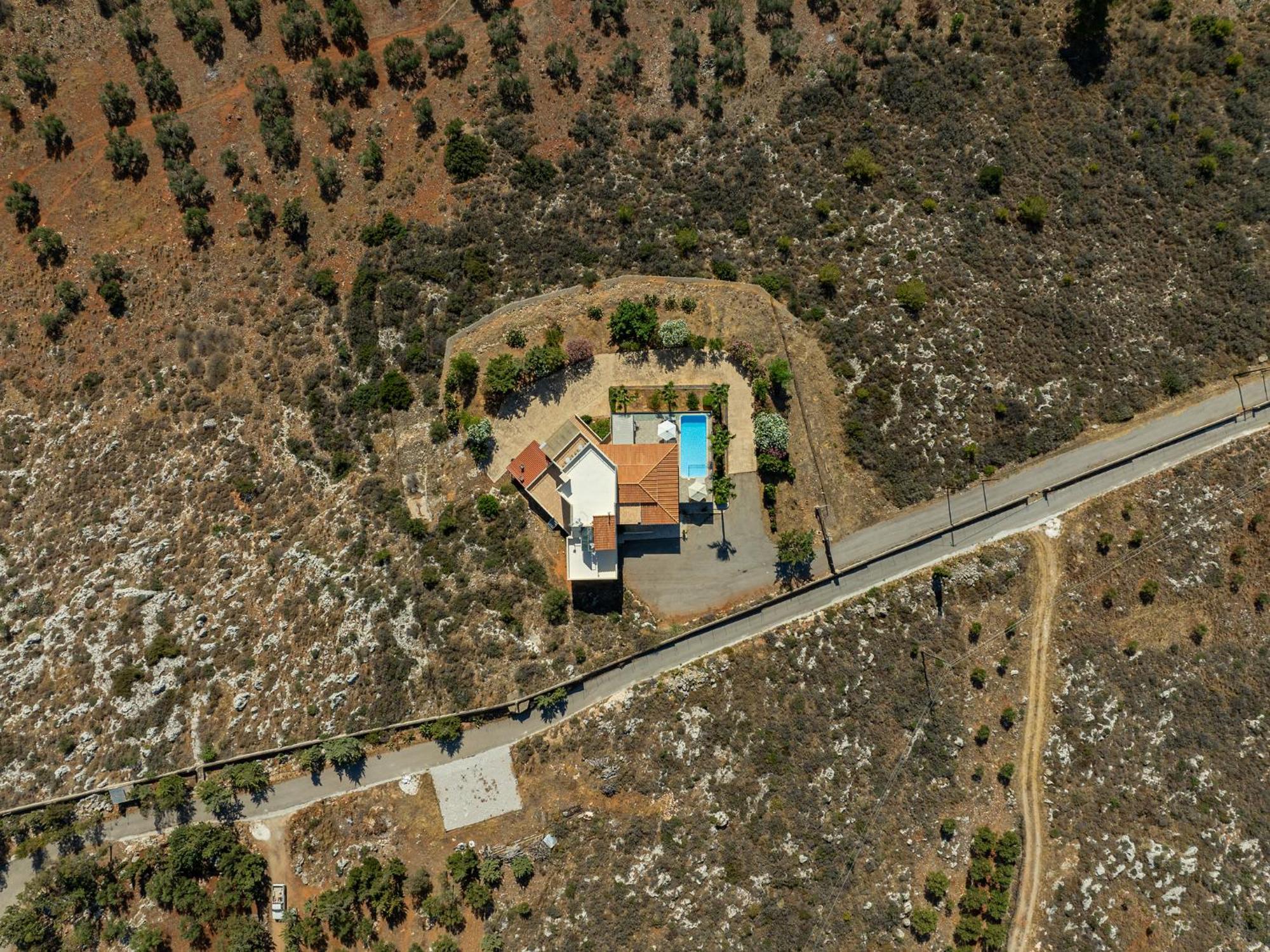 Karmilos Hill Villa Chania  Buitenkant foto