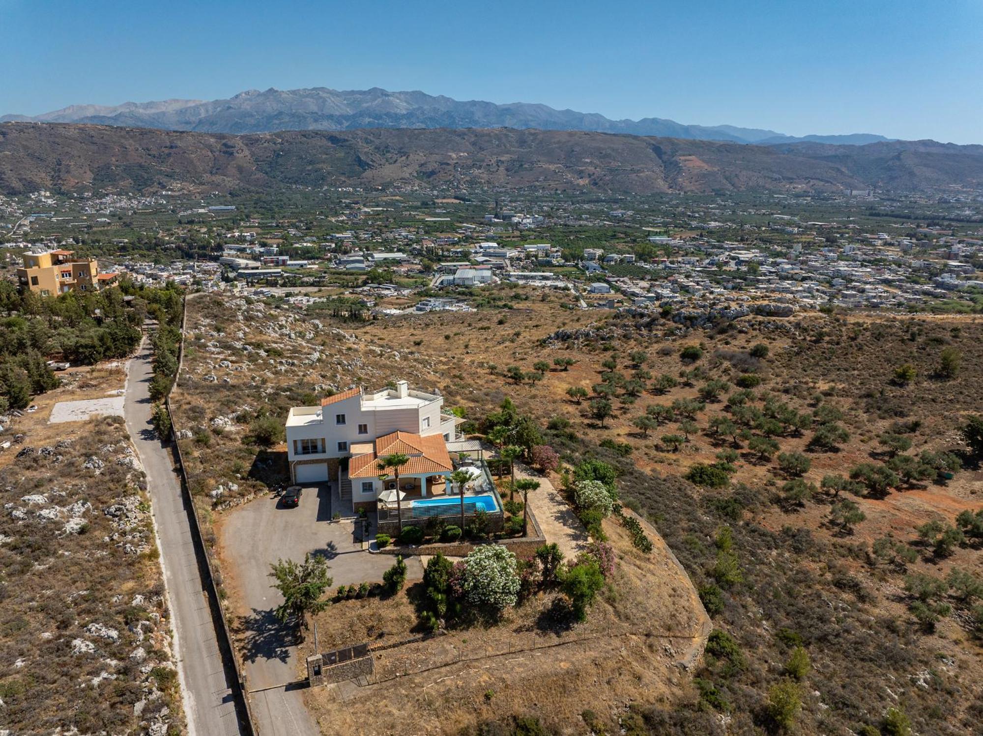 Karmilos Hill Villa Chania  Buitenkant foto