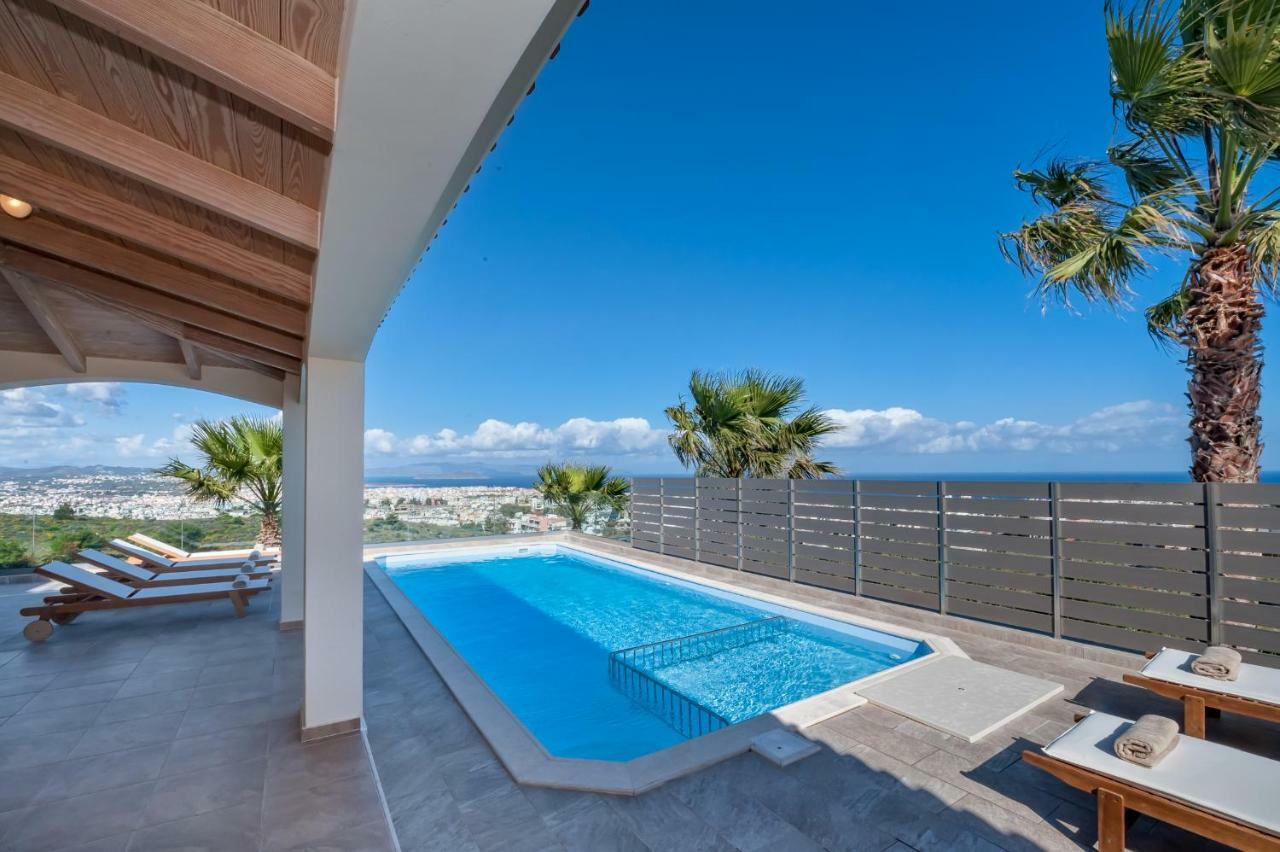 Karmilos Hill Villa Chania  Buitenkant foto